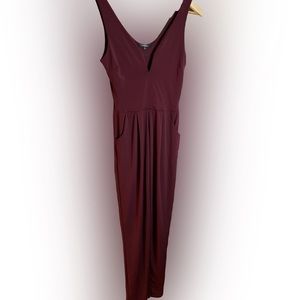 Burgundy Ambiance Romper